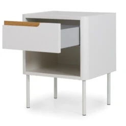 Nachtkastje Modern Met Eiken -Meubelverkoop tenzo switch nachtkastje modern met eiken 04