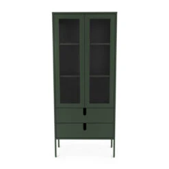 Moderne Vitrinekast Mat -Meubelverkoop tenzo uno hoge vitrinekast 10