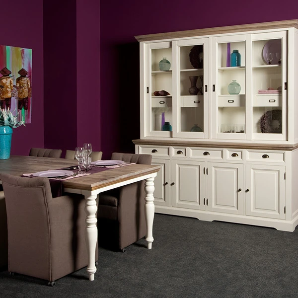 Buffetkast Romantisch Wit L 4 Buffetkast Romantisch Wit L - Afbeelding 2