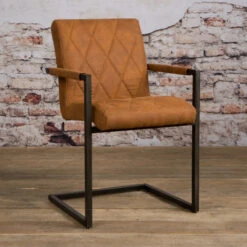 Industriele Stoel Met Ruit -Meubelverkoop tower living lomba eetstoel 03