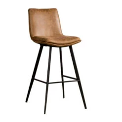 Industriele Barkruk Met Voetensteun 5 Industriele Barkruk Met Voetensteun -Meubelverkoop tower living pamplona industriele barkruk met voetensteun cognac 01 1