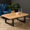 Boomstam Salontafel Acacia 2 Boomstam Salontafel Acacia -Meubelverkoop tower living urbania boomstam salontafel acacia 1