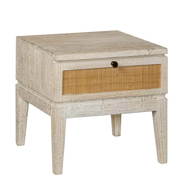 Nachtkastje White Wash Webbing 3 Nachtkastje White Wash Webbing
