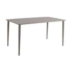 Tuintafel -Meubelverkoop tuintafel 140x78 khaki linde bodio 01 1