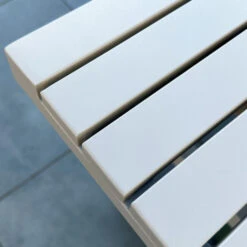 Tuintafel Aluminium -Meubelverkoop tuintafel aluminium 160 cm khaki bodio alure 04 1