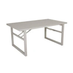 Tuintafel Aluminium -Meubelverkoop tuintafel aluminium 160 khaki alure bodio 01 1