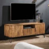 Tv-meubel Mango Hout Met Ribbels 2 Tv-meubel Mango Hout Met Ribbels -Meubelverkoop tv meubel mango hout met ribbels wave giani 01