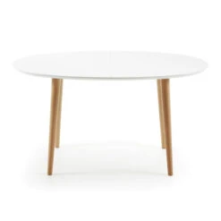 Uitschuifbare Eettafel Ovaal 140