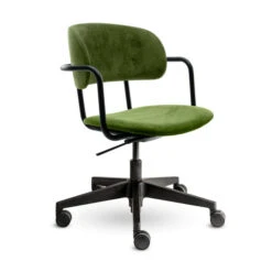 Velvet Bureaustoel -Meubelverkoop velvet bureaustoel romi bodio 04