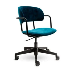 Velvet Bureaustoel -Meubelverkoop velvet bureaustoel romi bodio 06