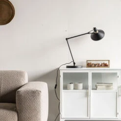 Bureaulamp Zwart Met Goud -Meubelverkoop verstelbare bureaulamp zwart met goud jona bodio 08