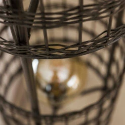 Vloerlamp Gevlochten Metaal 9 Vloerlamp Gevlochten Metaal -Meubelverkoop vloerlamp gevlochten metaal blinds santa 03