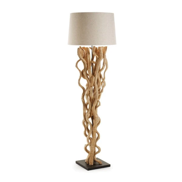 Vloerlamp Houten Takken 3 Vloerlamp Houten Takken