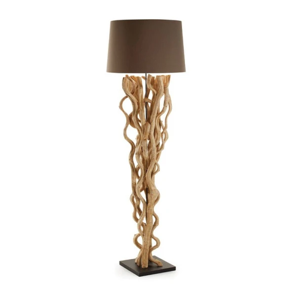Vloerlamp Houten Takken 4 Vloerlamp Houten Takken - Afbeelding 2