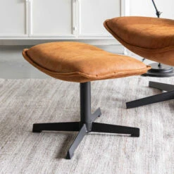 Voetenbankje Met Zachte Stof -Meubelverkoop voetenbankje met zachte stof john bodio 05