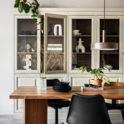 VTwonen Grenen Vitrinekast -Meubelverkoop vtwonen chow grenen vitrinekast 06