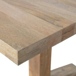 VTwonen Robuuste Mangohouten Eettafel -Meubelverkoop vtwonen deck robuuste mangohouten eettafel 01