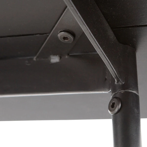 VTwonen Zwarte Mangohouten Eettafel 7 VTwonen Zwarte Mangohouten Eettafel - Afbeelding 5