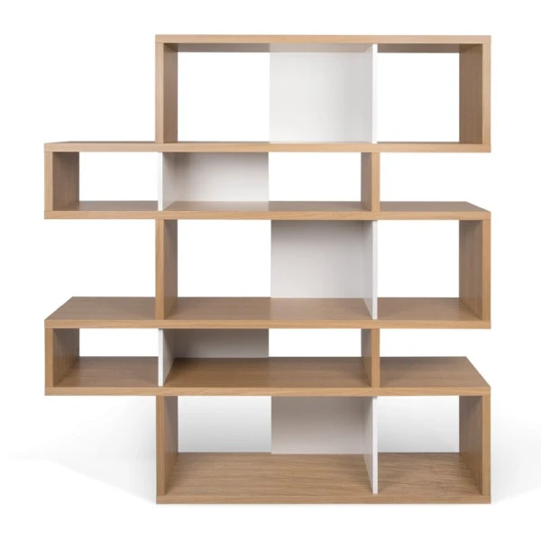 Design Boekenkast Eiken 160 Cm 4 Design Boekenkast Eiken 160 Cm - Afbeelding 2