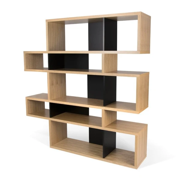 Design Boekenkast Eiken 160 Cm 7 Design Boekenkast Eiken 160 Cm - Afbeelding 5