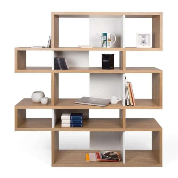 Design Boekenkast Eiken 160 Cm 9 Design Boekenkast Eiken 160 Cm - Afbeelding 7