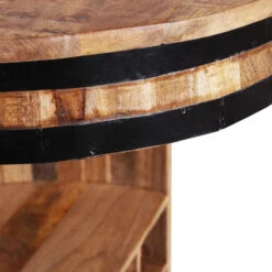 Wijnvat Bartafel Met Wijnrek -Meubelverkoop wijnvat bartafel met wijnrek porter lavis 06