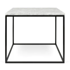 Bijzettafel Van Wit Marmer