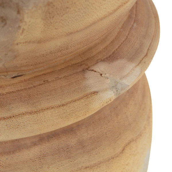 WOOOD Natuurlijke Kruk Van Hout 5 WOOOD Natuurlijke Kruk Van Hout - Afbeelding 3