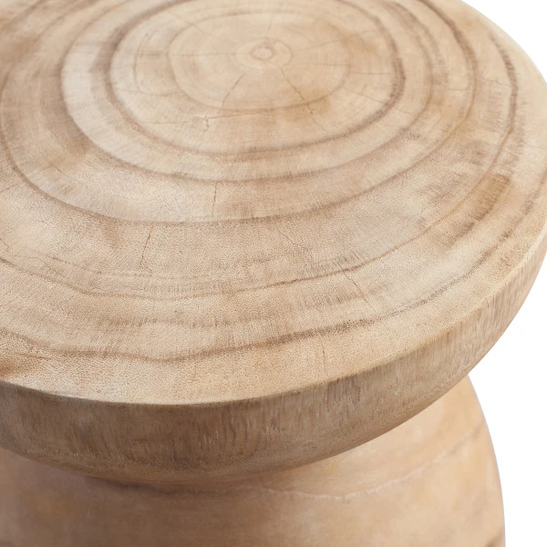 WOOOD Houten Kruk Natuurlijk 4 WOOOD Houten Kruk Natuurlijk - Afbeelding 2