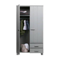 WOOOD Grenen Kledingkast -Meubelverkoop woood dennis grenen kledingkast 05