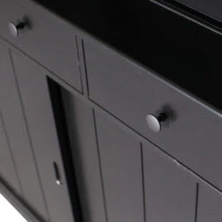 WOOOD Zwarte Buffetkast Stoer Landelijk -Meubelverkoop woood lagos zwarte buffetkast stoer landelijk 4