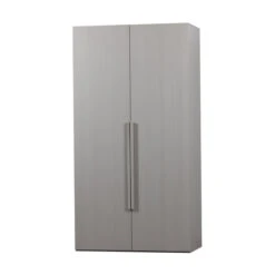 WOOOD Lichtgrijze Kledingkast Japandi 2-deurs 16 WOOOD Lichtgrijze Kledingkast Japandi 2-deurs -Meubelverkoop woood rens lichtgrijze kledingkast japandi 2 deurs 07