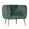 WOOOD Fauteuil Velvet Groen Met Goud 2 WOOOD Fauteuil Velvet Groen Met Goud -Meubelverkoop woood scout fauteuil velvet groen met goud 06