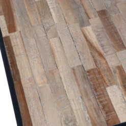 WOOOD Rechthoekige Salontafel Teakhout -Meubelverkoop woood vic rechthoekige salontafel hout en metaal 5