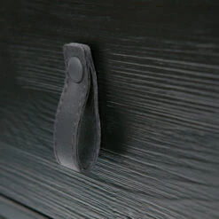 WOOOD Zwart Nachtkastje Metaal Hout -Meubelverkoop woood zola zwart nachtkastje metaal hout 04