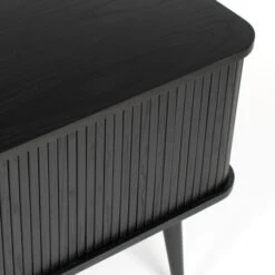 Zuiver Zwart Design Tv-dressoir -Meubelverkoop zuiver barbier black zwart design dressoir 4