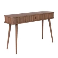 Zuiver Design Sidetable Walnoot -Meubelverkoop zuiver barbier walnut design sidetable walnoot 03
