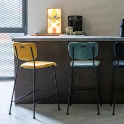 Zuiver Lage Barkruk Stof -Meubelverkoop zuiver benson lage barkruk stof 12