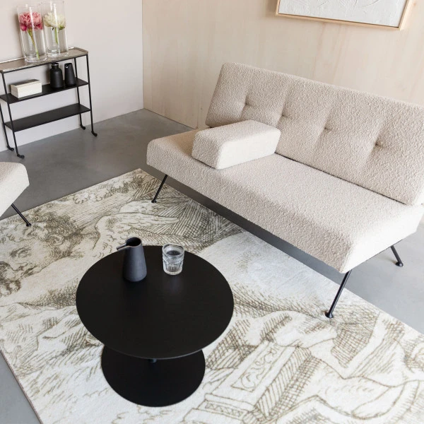 Zuiver Retro Design Bankje 4 Zuiver Retro Design Bankje - Afbeelding 2