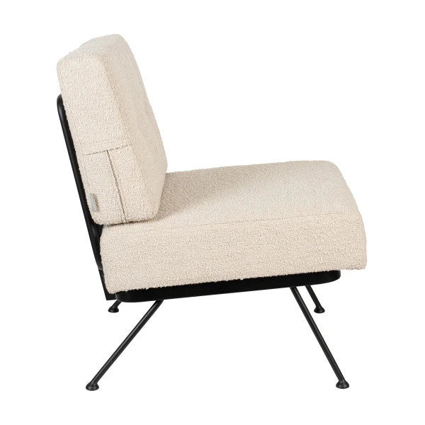 Zuiver Retro Design Lounge Fauteuil 6 Zuiver Retro Design Lounge Fauteuil - Afbeelding 4