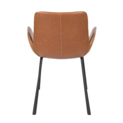 Zuiver Eetkamerstoel Van Kunstleer -Meubelverkoop zuiver brit ll eetkamerstoel van kunstleer 05