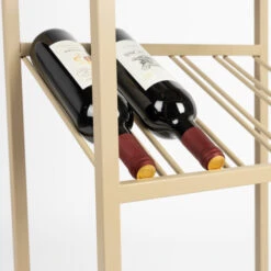 Zuiver Beige Wijnrek Metaal 15 Zuiver Beige Wijnrek Metaal -Meubelverkoop zuiver cantor s beige wijnrek metaal 06