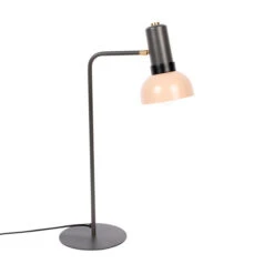 Zuiver Bureaulamp Zwart Met Roze