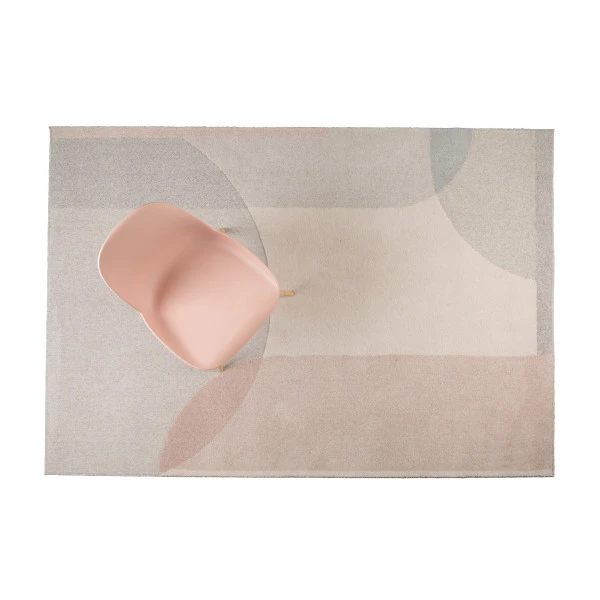 Zuiver Retro Vloerkleed Roze 5 Zuiver Retro Vloerkleed Roze - Afbeelding 3