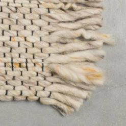 Zuiver Handgeweven Tapijt Wol 20 Zuiver Handgeweven Tapijt Wol -Meubelverkoop zuiver frills handgeweven tapijt wol grijsblauw 06 1