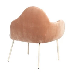 Zuiver Roze Fauteuil Organische Vormen -Meubelverkoop zuiver friuli roze fauteuil organische vormen 03