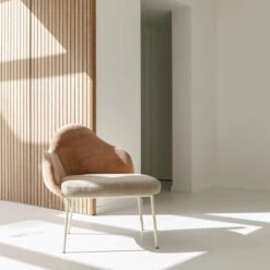 Zuiver Roze Fauteuil Organische Vormen -Meubelverkoop zuiver friuli roze fauteuil organische vormen 07