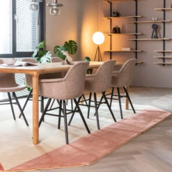 Zuiver Retro Design Vloerkleed -Meubelverkoop zuiver harmony tuscany pink retro design vloerkleed 160x230 08 1