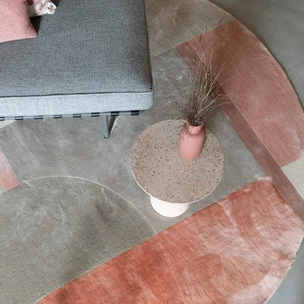 Zuiver Kleurrijk Vloerkleed Rond 240 Cm 6 Zuiver Kleurrijk Vloerkleed Rond 240 Cm - Afbeelding 4