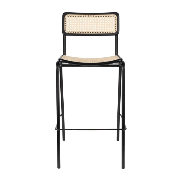 Zuiver Hoge Retro Barkruk Met Rotan 10 Zuiver Hoge Retro Barkruk Met Rotan - Afbeelding 8